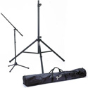 Fender ST-280 Stand Kit-2 Speaker Stands & 2 Mic Stands w/Carrying Bag