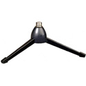 Black Tripod Table Top Mic Stand 5 x 8 Inch Thread