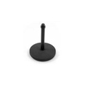 Connect Desktop Mic Stand  5in Round Base & 7in high Black