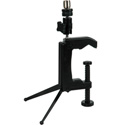 ENG Press Conference Clamp for Mics & Cameras w/Built-In Tripod Legs