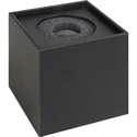 MF-BK Blank Microphone Flag 2.5 Inch. x 2.5 Inch Black