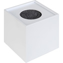 MF-BW3 Blank Microphone Flag 3 Inch x 3 Inch White