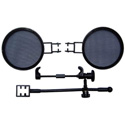 Popless Voice Screens With Mini Gooseneck System