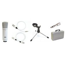 MXL Desktop Recording kit With Self Powered Condenser and Accessories