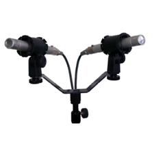 Superlux Matched Pr CM-8K/U Cardioid Condenser Mics w/ Stereo Holder Case Mounts