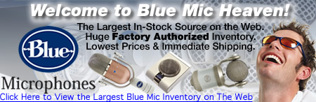 Markertek is Blue Microphone Heaven