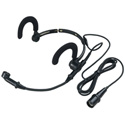 Audio-Technica AT889CW Heavy Duty Headworn Mic Wired For Unipak Transmitters