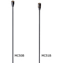 Shure Pro Audio MC50B and MC51B Lavalier Microphones