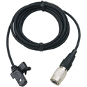 Audio Technica MT830cW Omnidirectional Condenser Lavalier Microphone