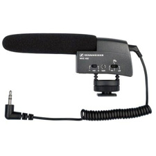 Sennheiser MKE 400 Camera Hot Shoe Mount Shotgun Condenser Microphone