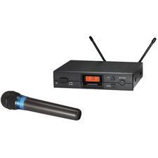 Audio Technica ATW-2120a 2000 Series Handheld Diversity 10 Ch UHF Mic System