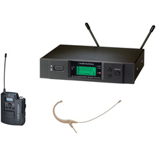 Audio Technica ATW-3192B-TH Headworn UHF Wireless System