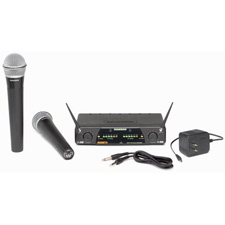 Samson SW277VSHQ7-N12 Concert 277 Dual Channel Handheld Wireless System; Channels N1 and N2