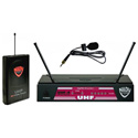 Nady UHF-4 Series Wireless Microphone Systems with Body Pack Transmitter and Omnidirectional Lavalier Mic