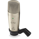 Behringer C-1U Studio Condenser USB Microphone with Audacity Software