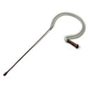 Countryman Associates E6IOW5T2SR E6i Omni Earset Mic; Sennheiser 3.5mm Locking Plug; Tan; 2mm Cable