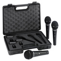 Behringer UltraVoice XM1800S Dynamic Cardioid Vocal and Instrument Microphones (Set of 3)