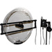JonyShot Parabolic Microphone 24In Clear Acrylic Dome w/Isolated Mic Mount Only