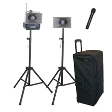 Deluxe Wireless Handheld Half-Mile Hailer Kit
