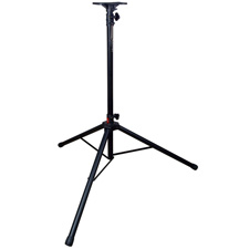 Tripod Speaker Stand With Speaker Mounting Plate and 1 3/8in Tube