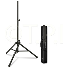 3 Ft. 6 Inch 6 Ft. 7 Inch Black Speaker Stand TS-80B w/BAG90 Black Bag