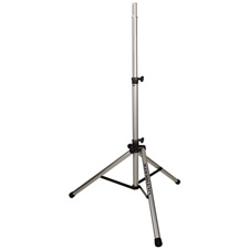 3 Ft 6 In. 6 Ft 7 In. Silver Speaker Stand TS-80S w/BAG90 Black Bag