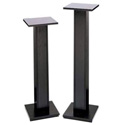 Raxxess ESS Speaker Stands w/14in Shelf