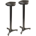 Ultimate Support MS-100B 42 Inch Column Studio Monitor Stand; Pair