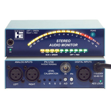 Henry Engineering Stereo Audio Monitor with AES Input