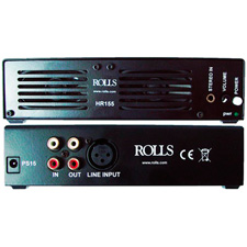Rolls HR155 5 Watt Rackmount Stereo Audio Monitor