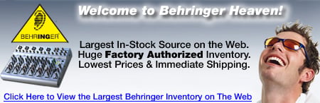 Markertek is Behringer Heaven