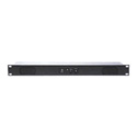 Recortec RSS-124 1U Rackmount Speaker - 24 Watt Amplifier (Black)