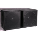 Community S-218S Subwoofer 2 x 18-Inch Black Paint