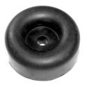 Penn-Elcom 9106 2.5 Inch Diameter x 1 Inch High Large Rubber Foot