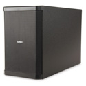 QSC AD-S28TW-BK AcousticDesign Surface Mount Subwoofer