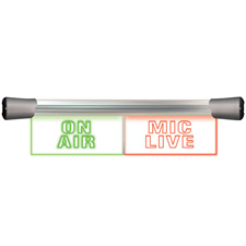 Sonifex LD-40F2ONA-MCL Twin Flush Mounting 2x20cm ON AIR MIC LIVE Sign