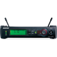 Shure SLX4 - Receiver w/Rack Hardware/PS and Antennas 518-542mhz