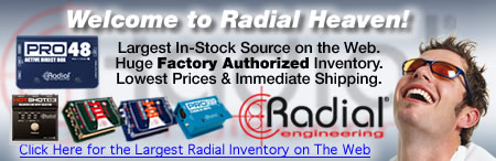 Markertek is Radial Engineering Heaven