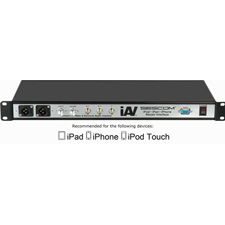 Sescom SES-iAV iPhone iPad & iPod A/V Rack Mount Media Interface DA w Component YUV & XLRs