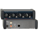 Radio Design Labs EZ-HDA4A 1x4 Stereo Headphone Distribution Amp - Front-Panel Outputs