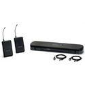 Shure PG188/PG185 Dual Lavalier Wireless System