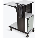 H. Wilson WPS4HDCE Mobile Presentation Station with Locking Cabinet