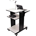 H. Wilson WPS6HDE 42 In. High Multimedia Workstation w/4-Work Surfaces