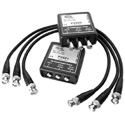 ETS PV820 and PV821 3 BNC or RCA to RJ45 High Def Component Video Baluns