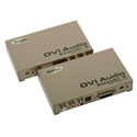 Gefen EXT-DVI-AUDIO-CAT5 DVI Audio Extender-Transmit Up To 150 FT