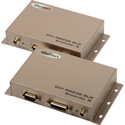 Gefen EXT-DVI-CAT5-ELR Extra Long Range Extender for DVI; RS-232; Ethernet