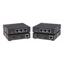 KanexPro HDBase100MSW HDBaseT 100m HDMI + IR + 3-port Ethernet CAT5 Extender (Trans & Rec)