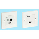 Muxlab 500401-WP HDMI Econo Plus Wall Plate Extender Kit; UK
