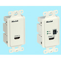 Muxlab 500401-WP HDMI Econo Plus Wall Plate Extender Kit; US