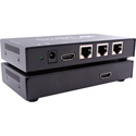 SmartAVI 4-Port HDMI Over a Single CAT6 Cable - Transmitter (HDX-400S) & Receiver (HDX-RX100S)